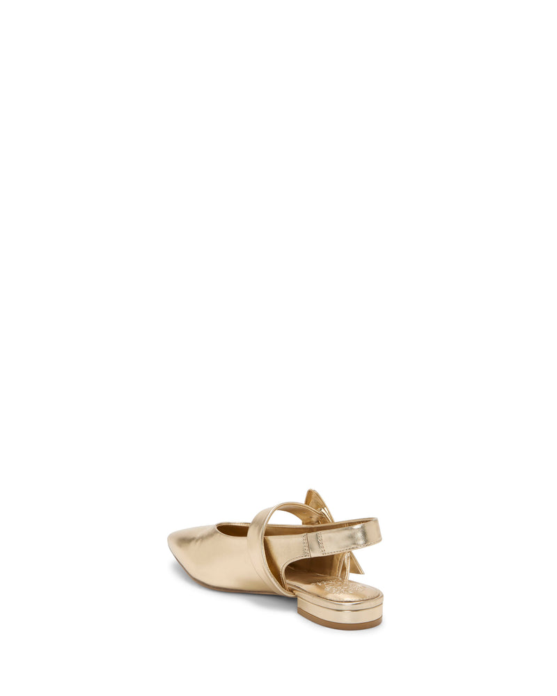Amoret Buckle Slingback Mule - Egyptian Gold - Vince Camuto
