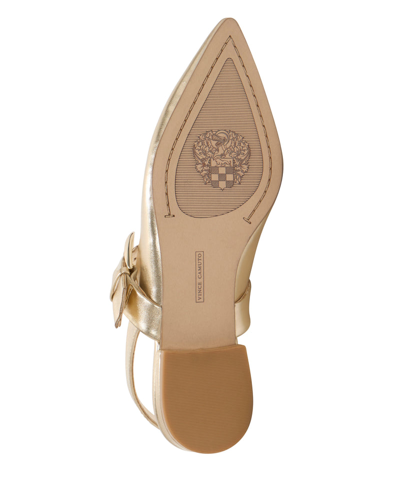 Amoret Buckle Slingback Mule