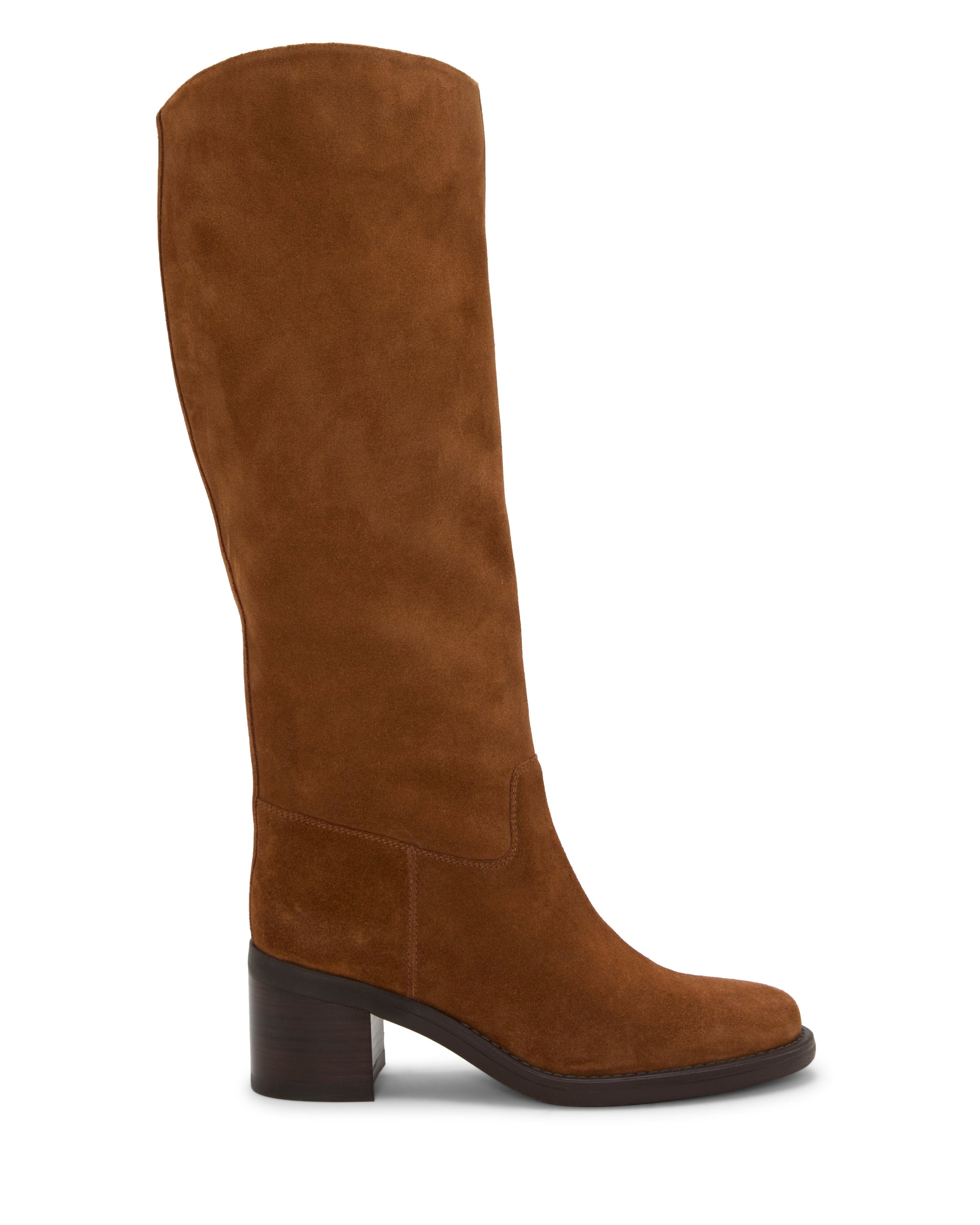 Amree Wide Calf Knee High Boot - Burnt Sugar - Vince Camuto