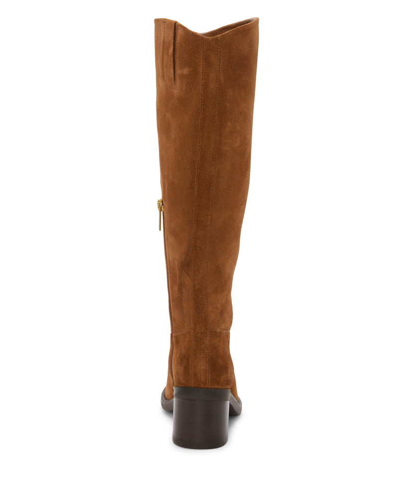 Amree Wide Calf Knee High Boot - Burnt Sugar - Vince Camuto