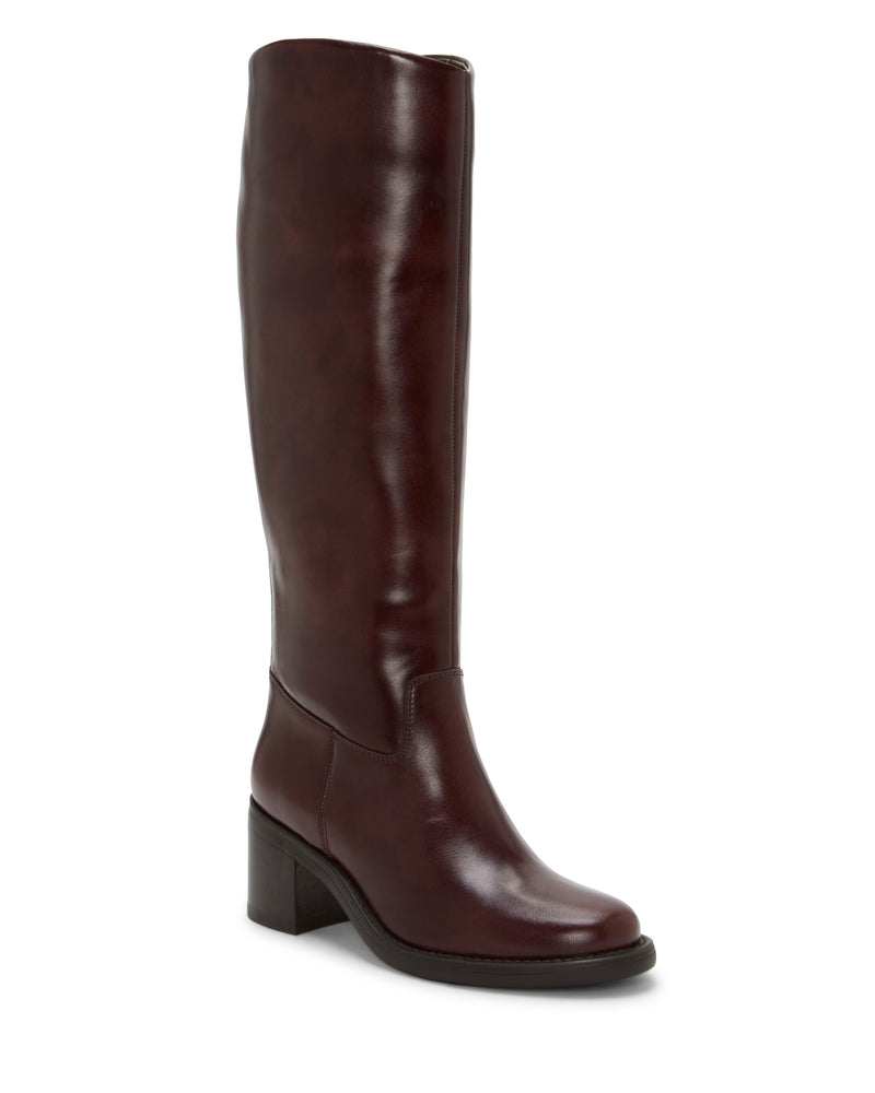 Amree Knee High Boot - Rich Mahogany - Vince Camuto