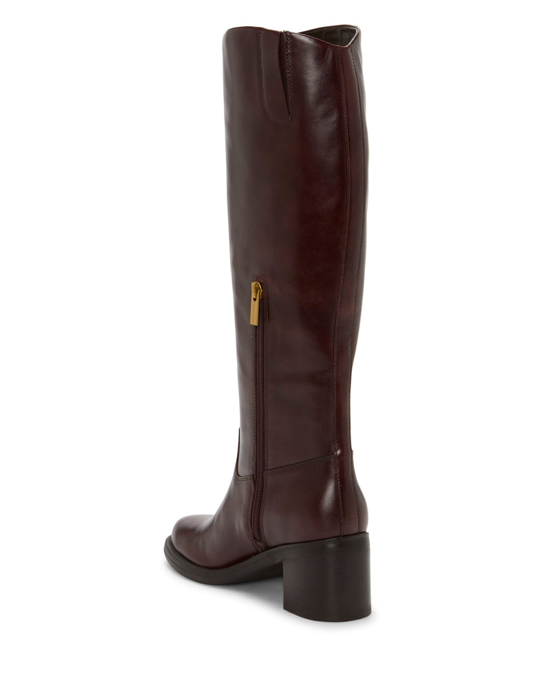 Amree Knee High Boot - Rich Mahogany - Vince Camuto