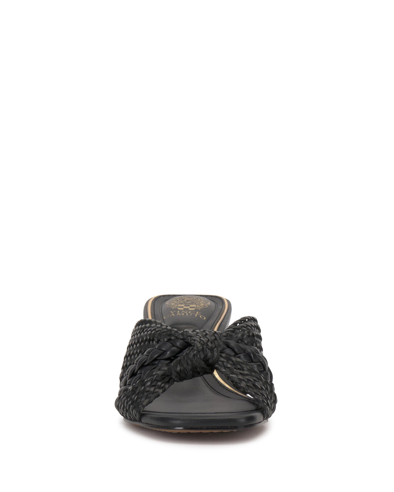 Atemly Knotted Sandal - Black - Vince Camuto
