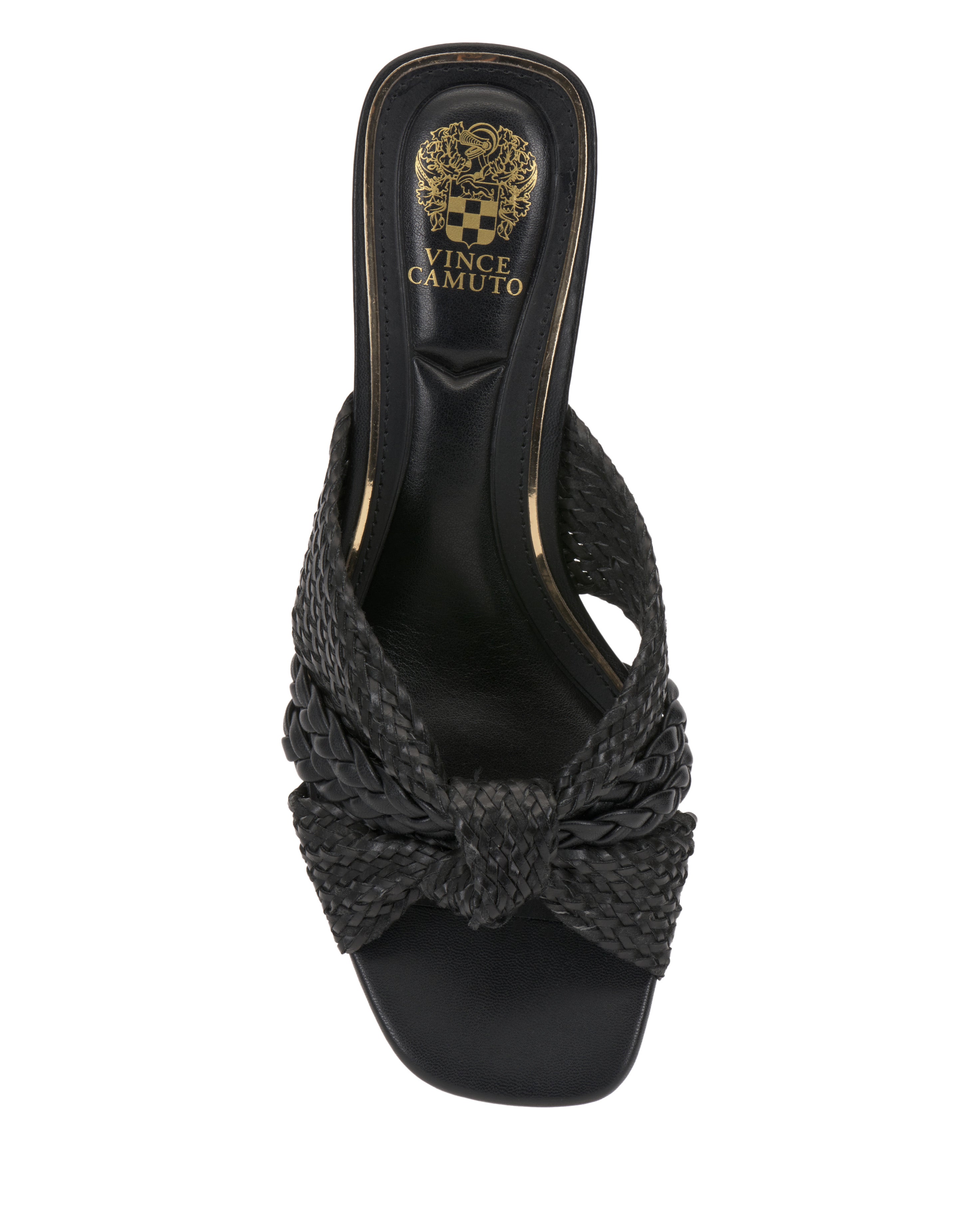 Atemly Knotted Sandal - Black - Vince Camuto