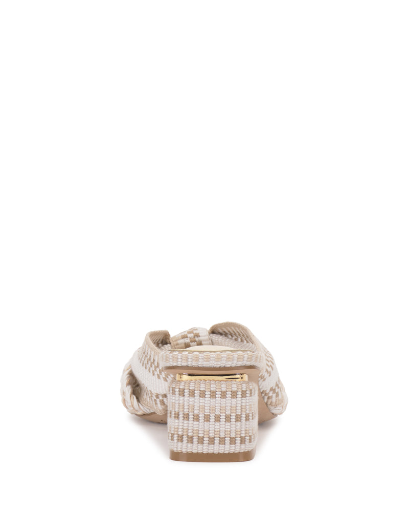 Atemly Knotted Sandal - Ivory Multi - Vince Camuto