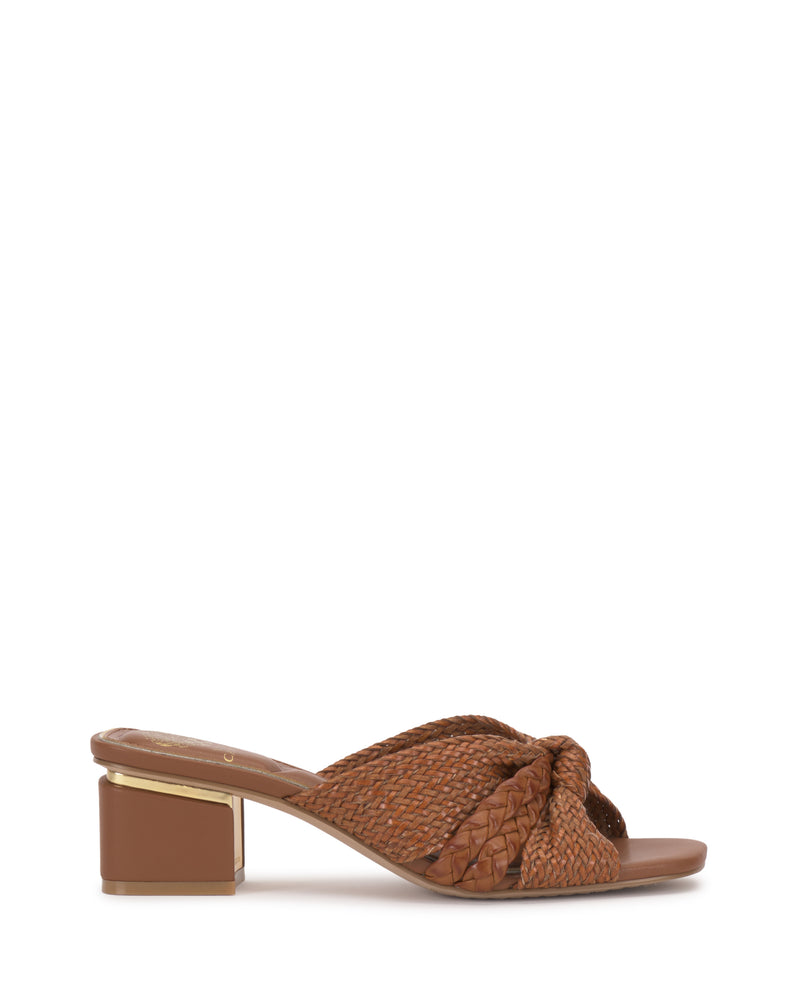 Atemly Knotted Sandal - Golden Walnut - Vince Camuto