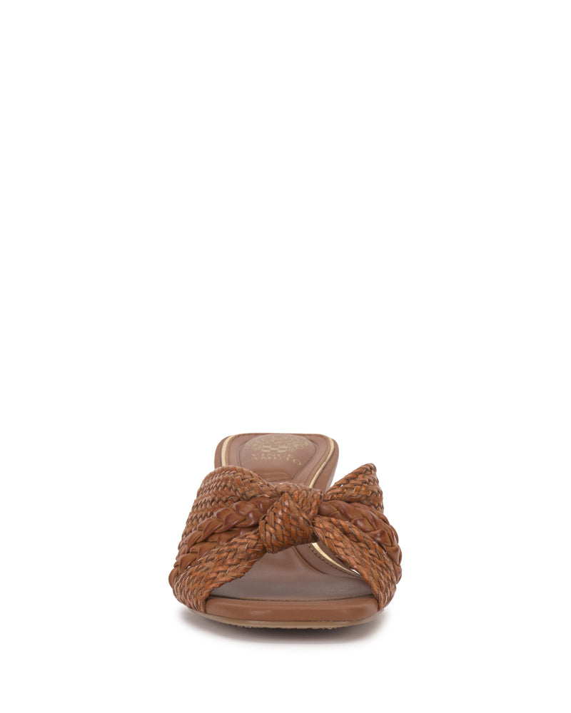 Atemly Knotted Sandal - Golden Walnut - Vince Camuto