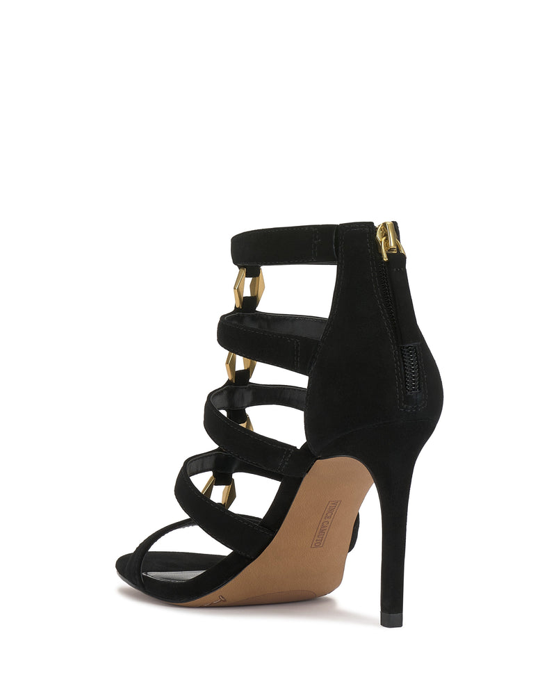 Azelie Sandal - Black - Vince Camuto