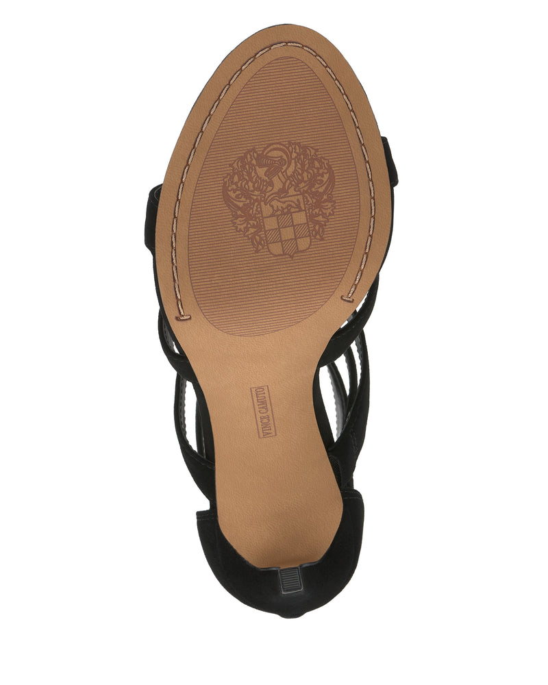 Azelie Sandal - Black - Vince Camuto