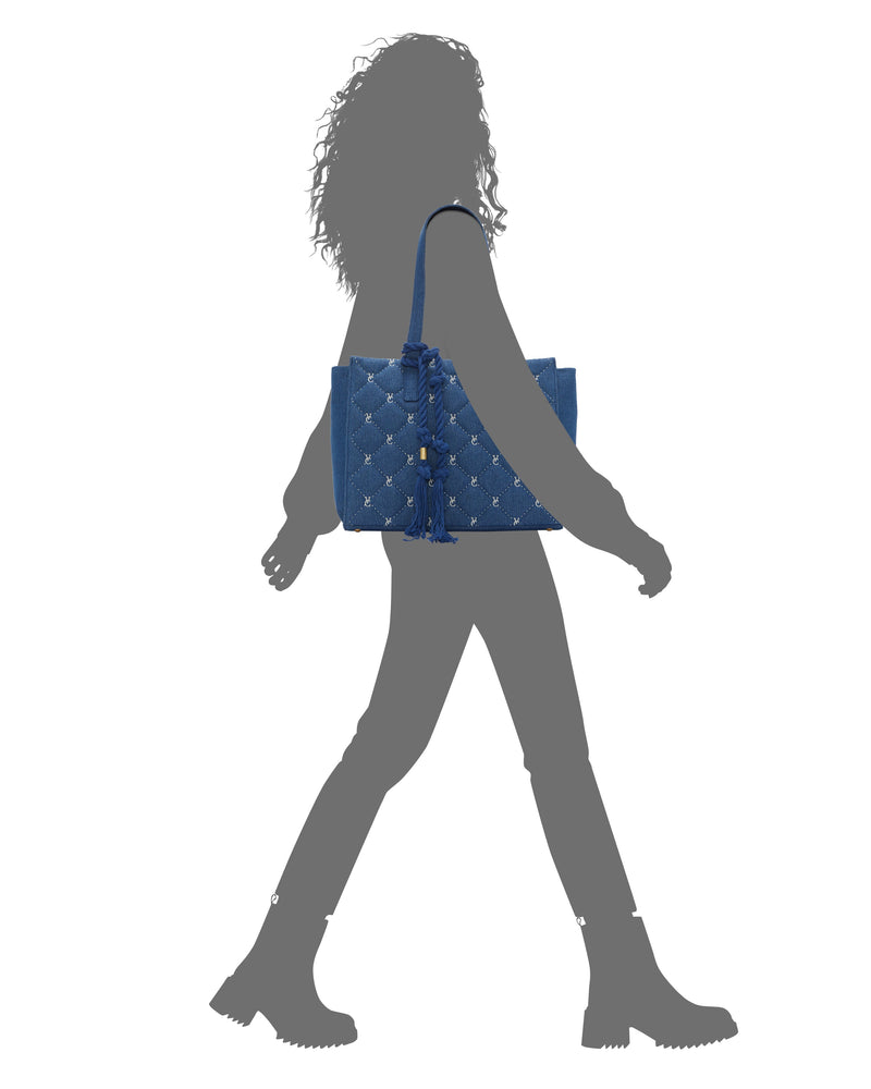 Barry Tote Bag - Denim - Vince Camuto