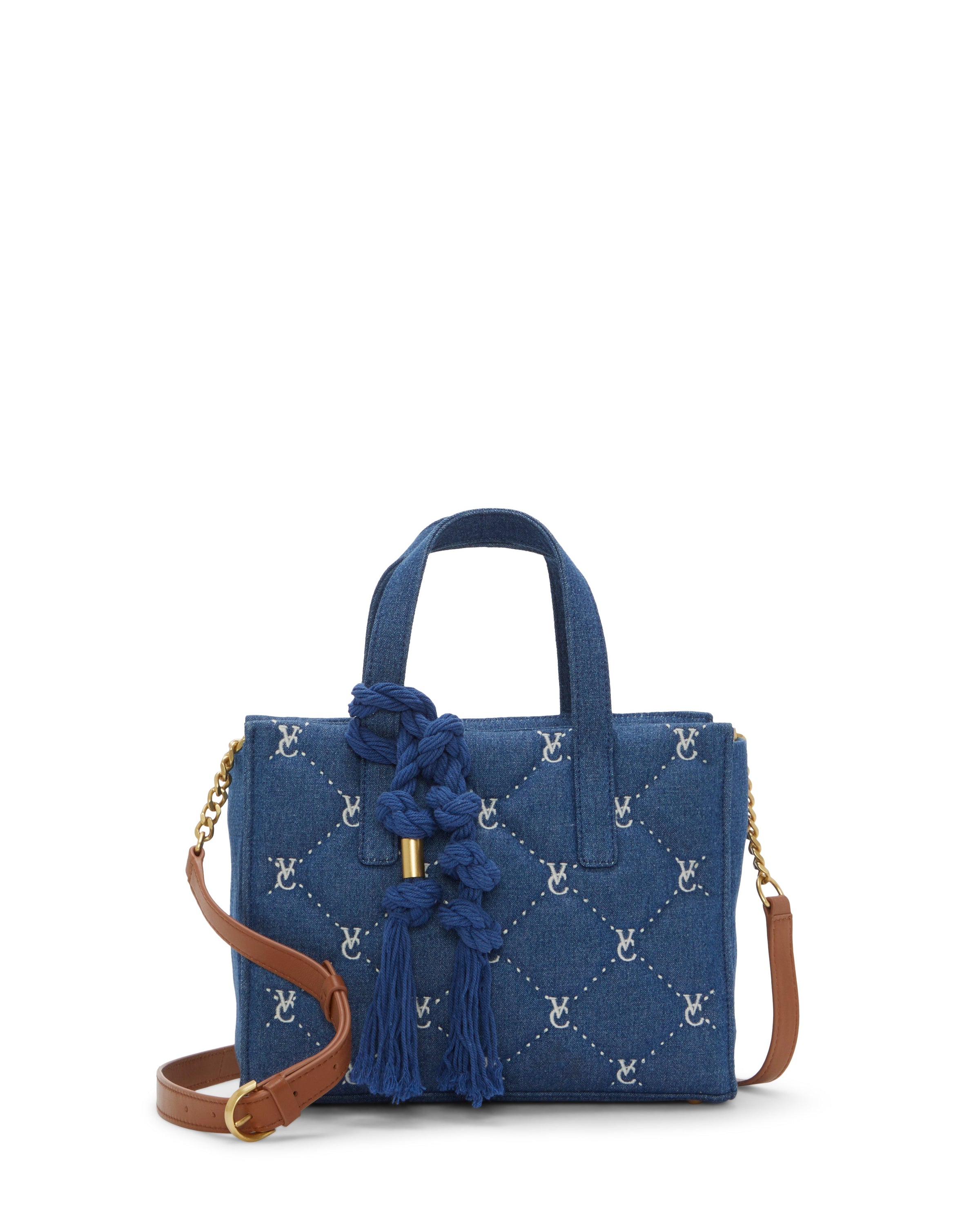 Barry Small Tote Bag - Denim - Vince Camuto