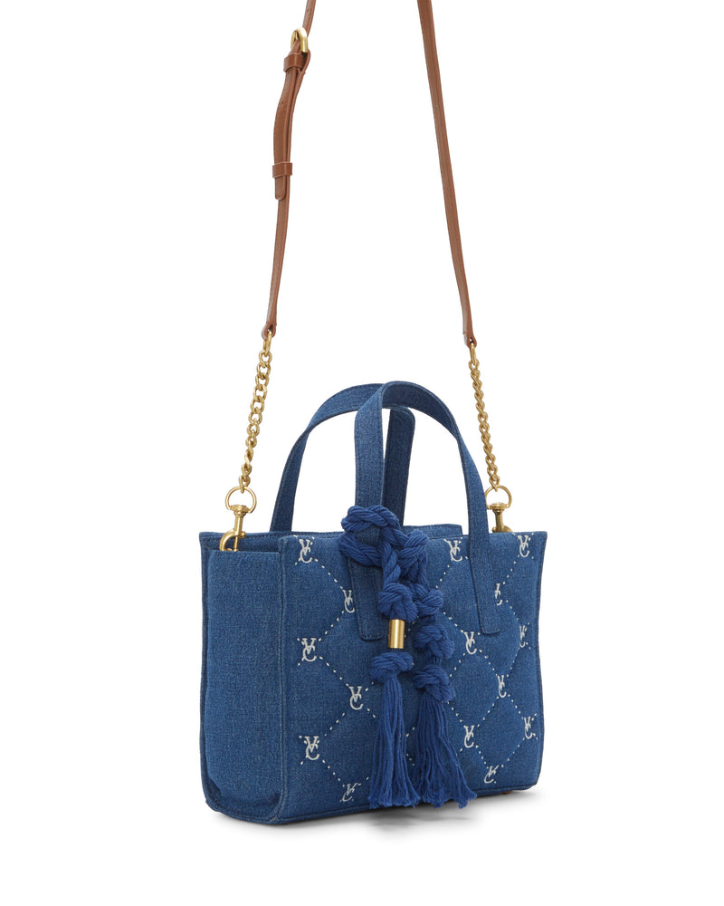Barry Small Tote Bag - Denim - Vince Camuto