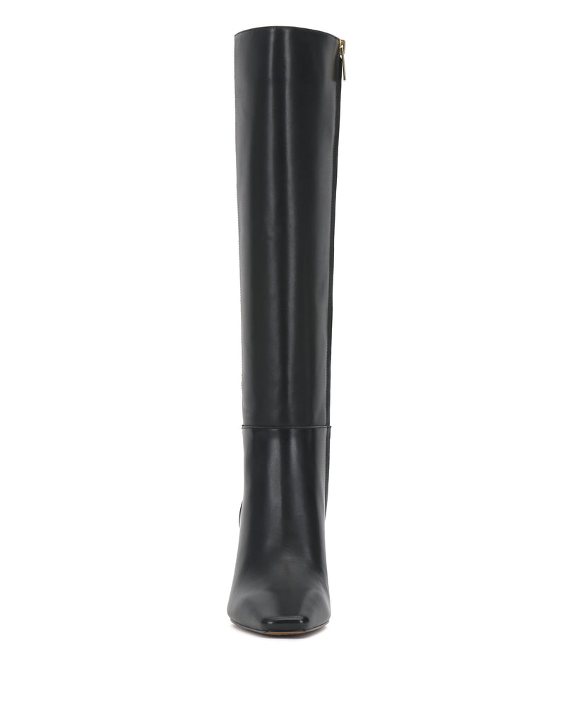 Bennidy Wide Calf Knee High Boot - Black - Vince Camuto