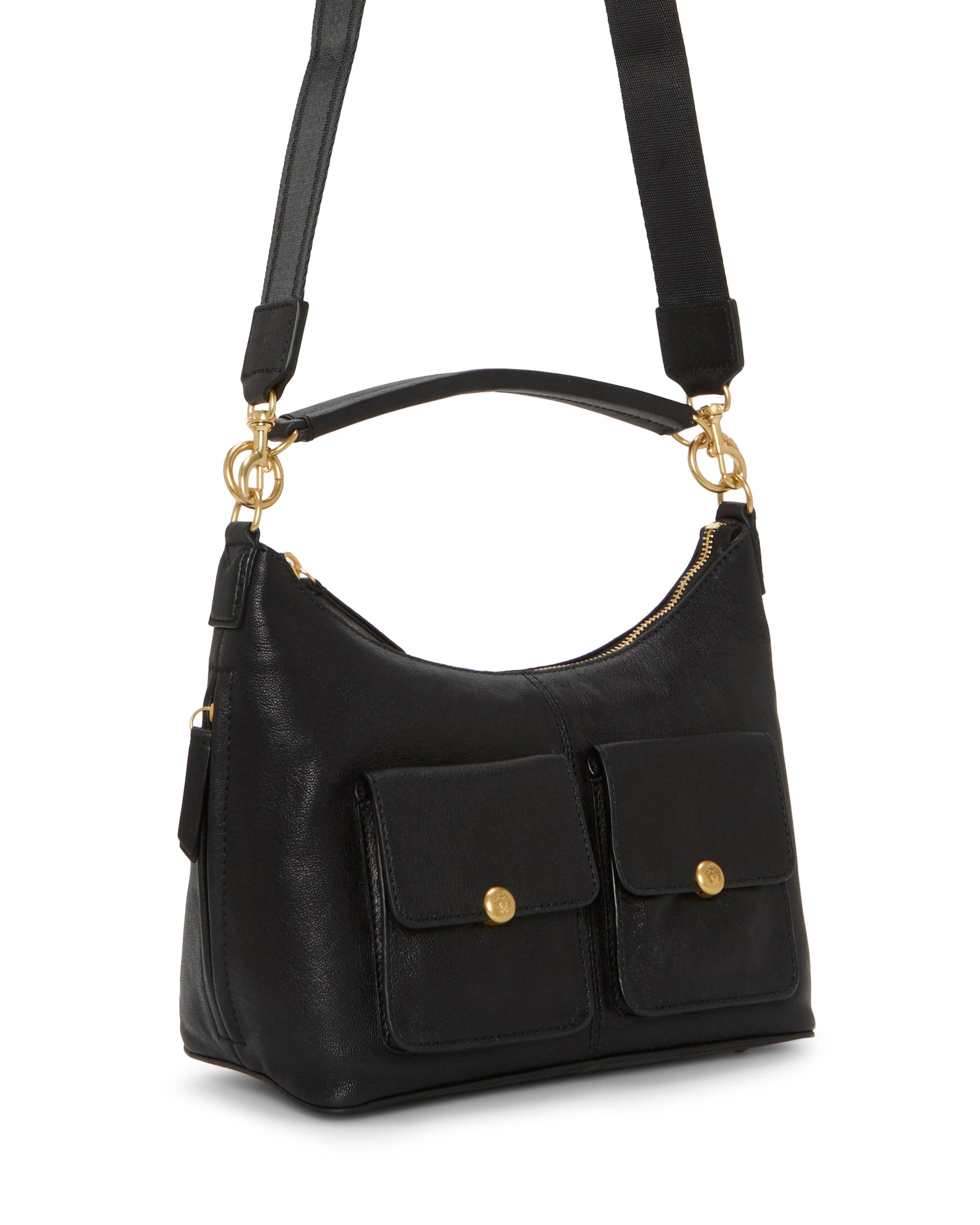 Carly Shoulder Bag - Black - Vince Camuto