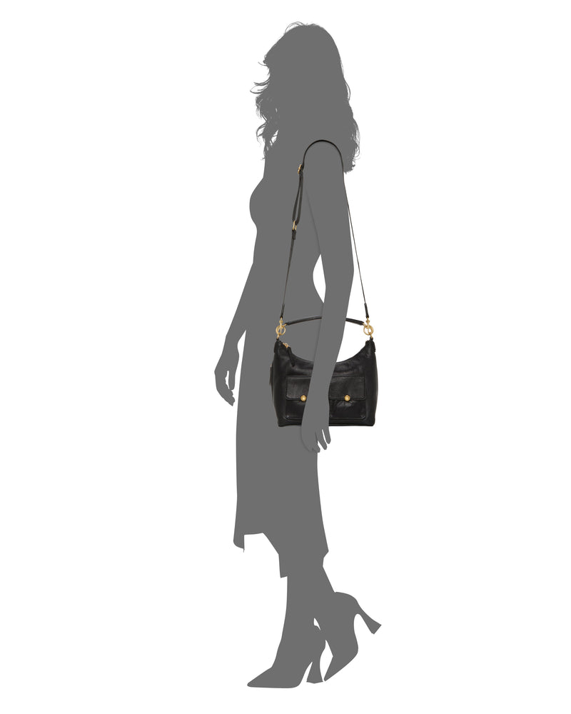 Carly Shoulder Bag - Black - Vince Camuto