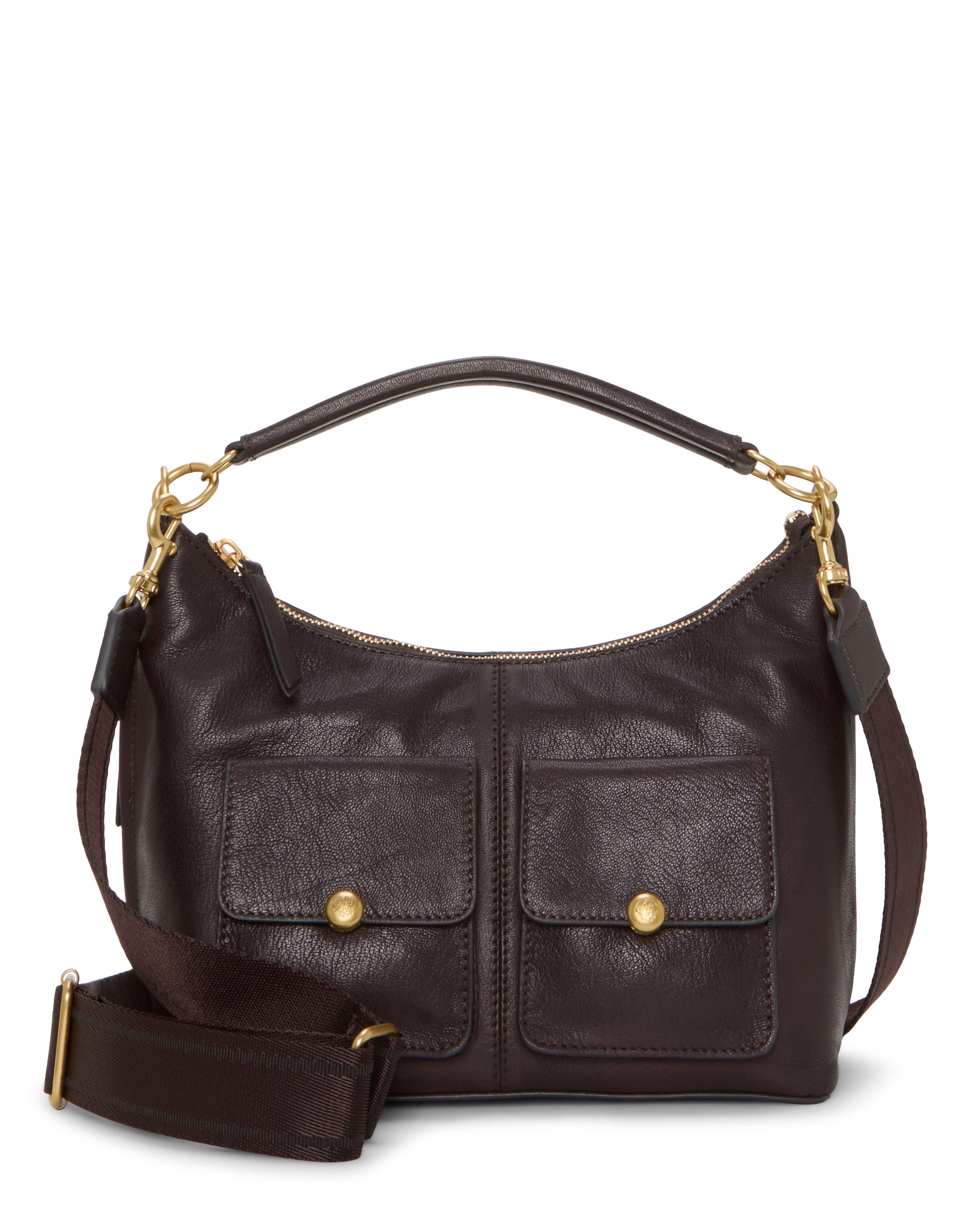 Carly Shoulder Bag - Brownie Plum - Vince Camuto
