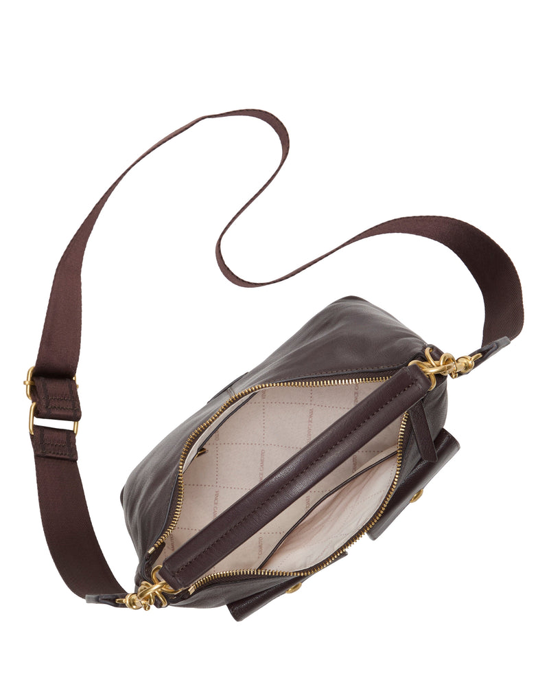 Carly Shoulder Bag - Brownie Plum - Vince Camuto