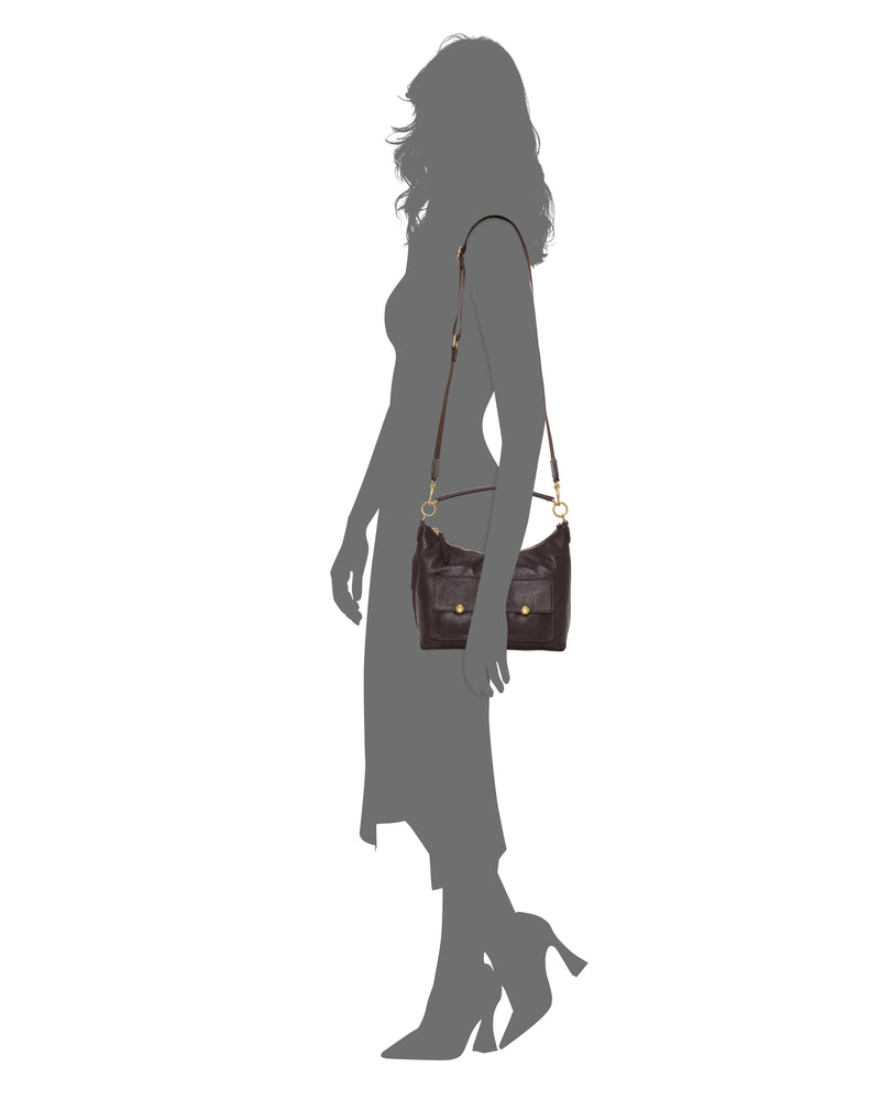 Carly Shoulder Bag - Brownie Plum - Vince Camuto