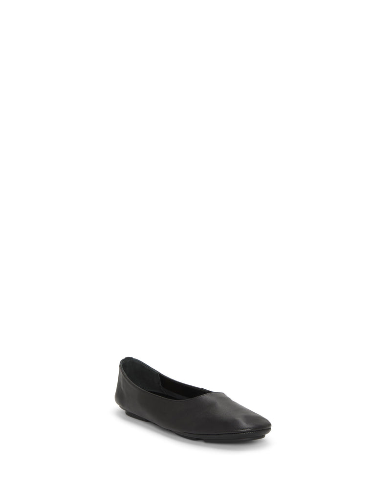 Catisha Ballet Flat - Black - Vince Camuto