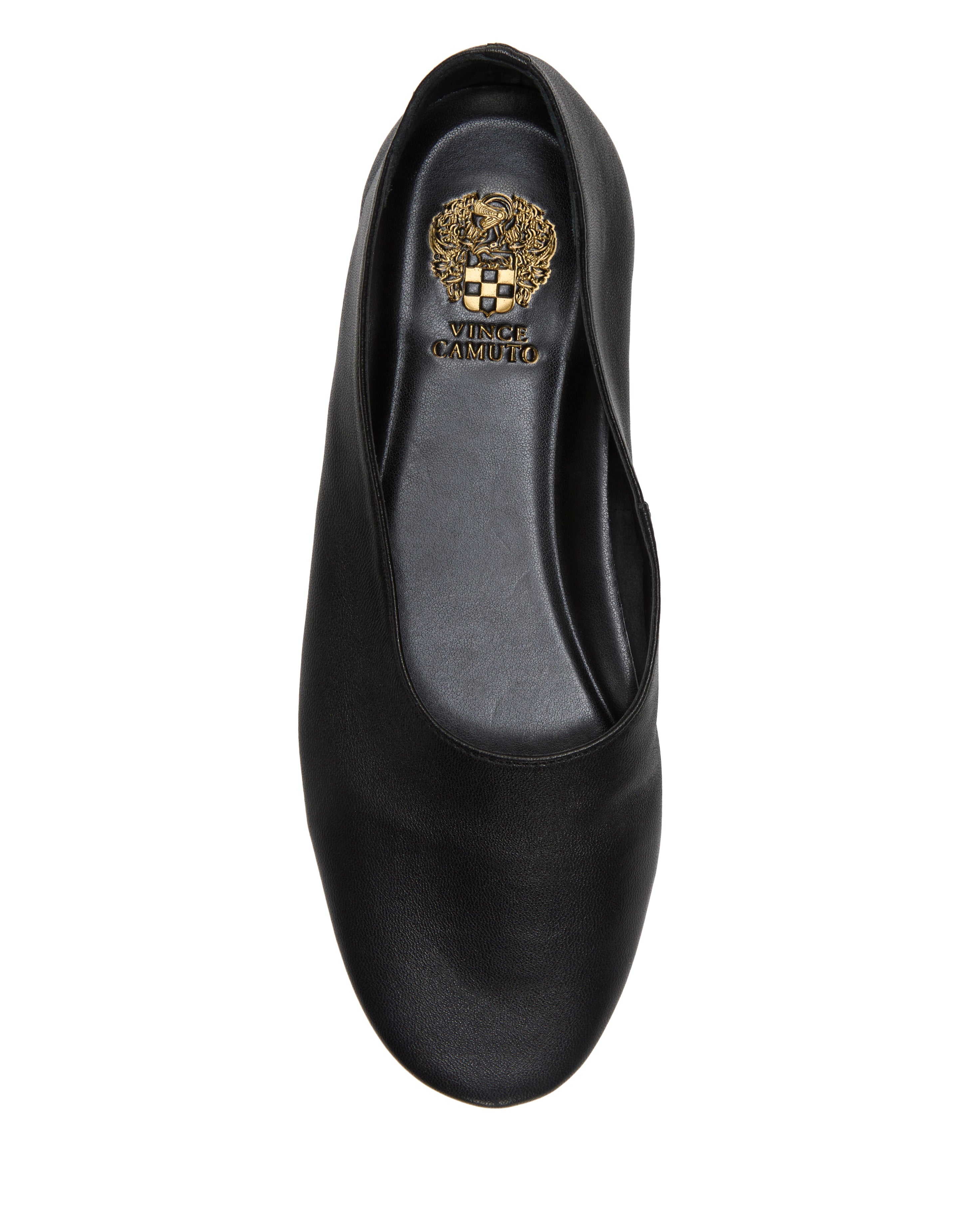 Catisha Ballet Flat - Black - Vince Camuto