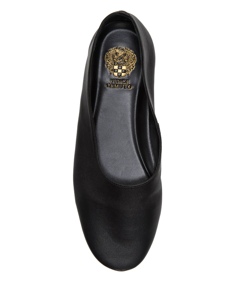 Catisha Ballet Flat - Black - Vince Camuto