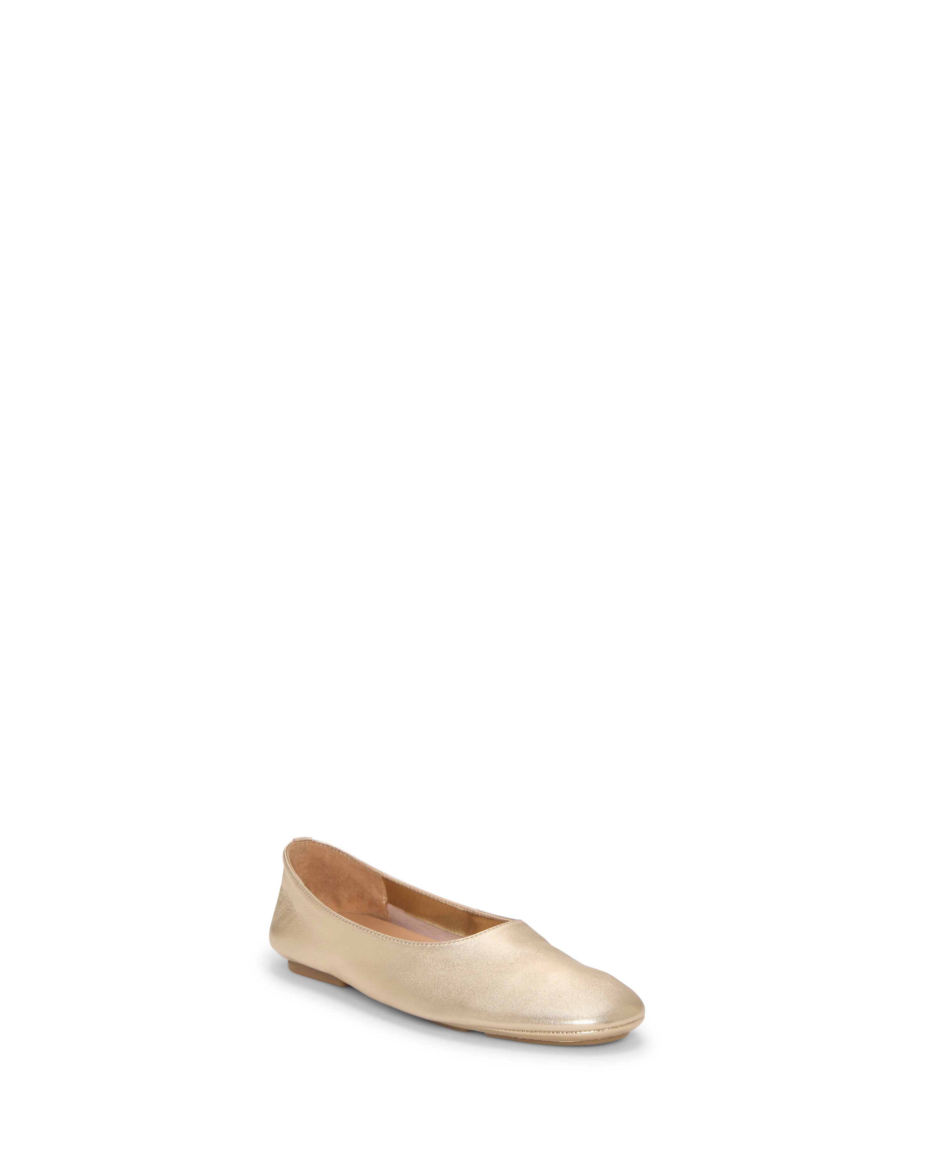 Catisha Ballet Flat - Egyptian Gold - Vince Camuto