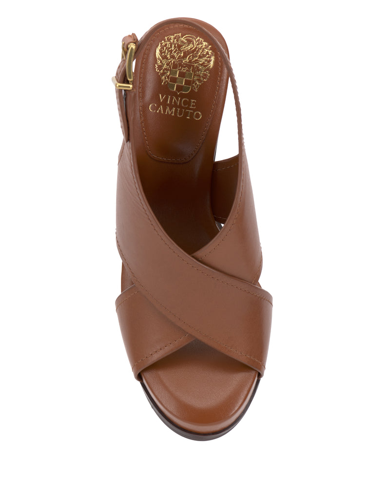 Chlea Criss Cross High Heel Platform Sandal - Vince Camuto