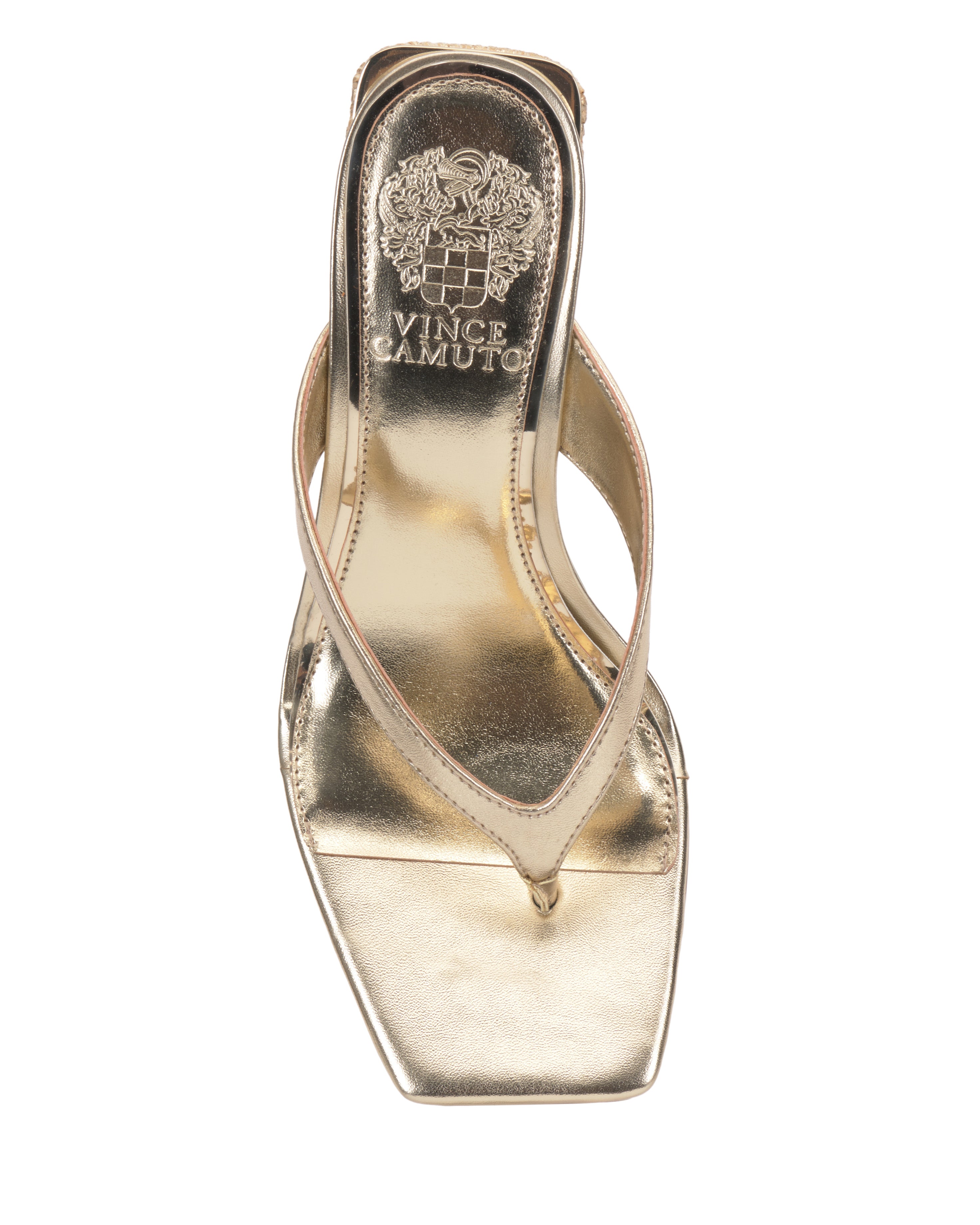 Cianna Wedge Sandal - Egyptian Gold - Vince Camuto