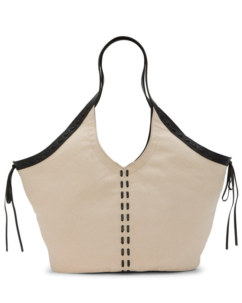 Cryss Large Tote Bag - Natural Black - Vince Camuto