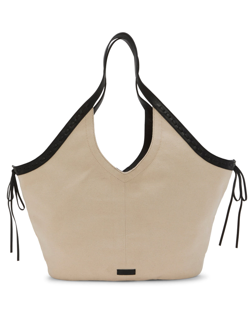 Cryss Large Tote Bag - Natural Black - Vince Camuto