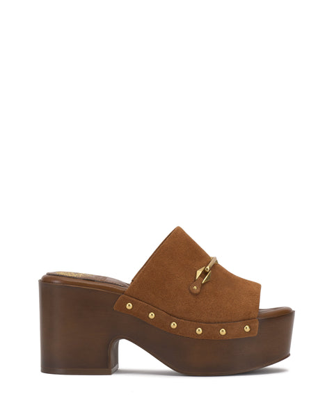 Efellan Platform Sandal - Burnt Sugar - Vince Camuto