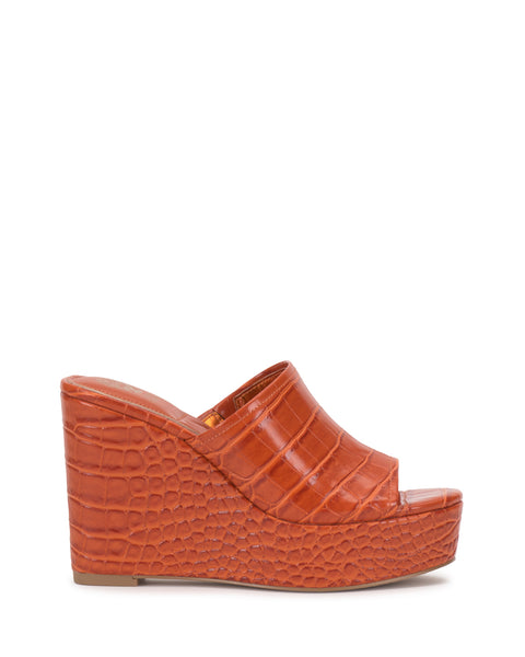 Etta Wedge Sandal - Sunset - Vince Camuto