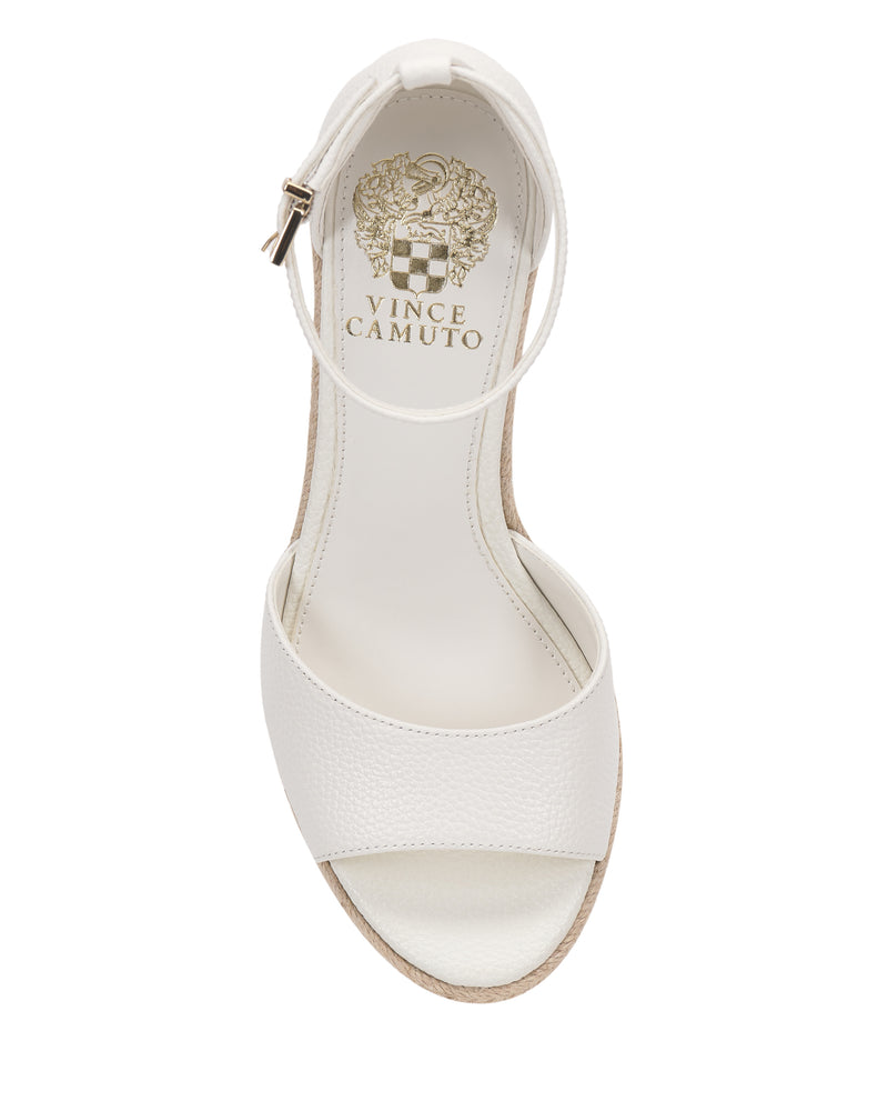 Felyn Espadrille Wedge Sandal - Bianco - Vince Camuto