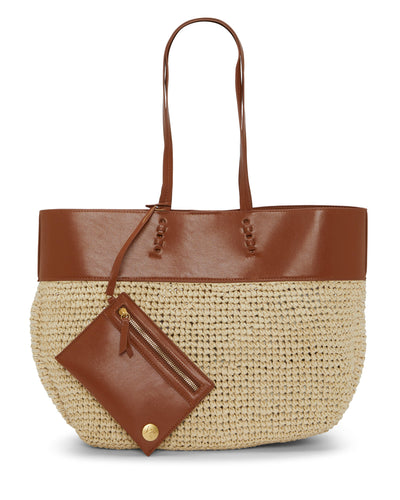Fredi Tote Bag - Natural/Caramello - Vince Camuto