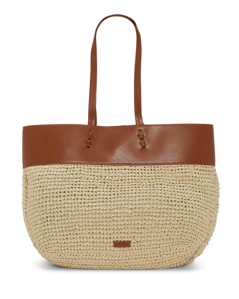 Fredi Tote Bag - Natural/Caramello - Vince Camuto