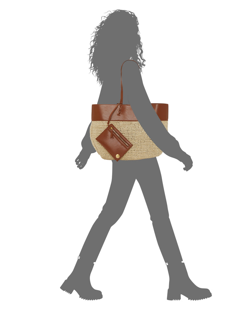 Fredi Tote Bag - Natural/Caramello - Vince Camuto
