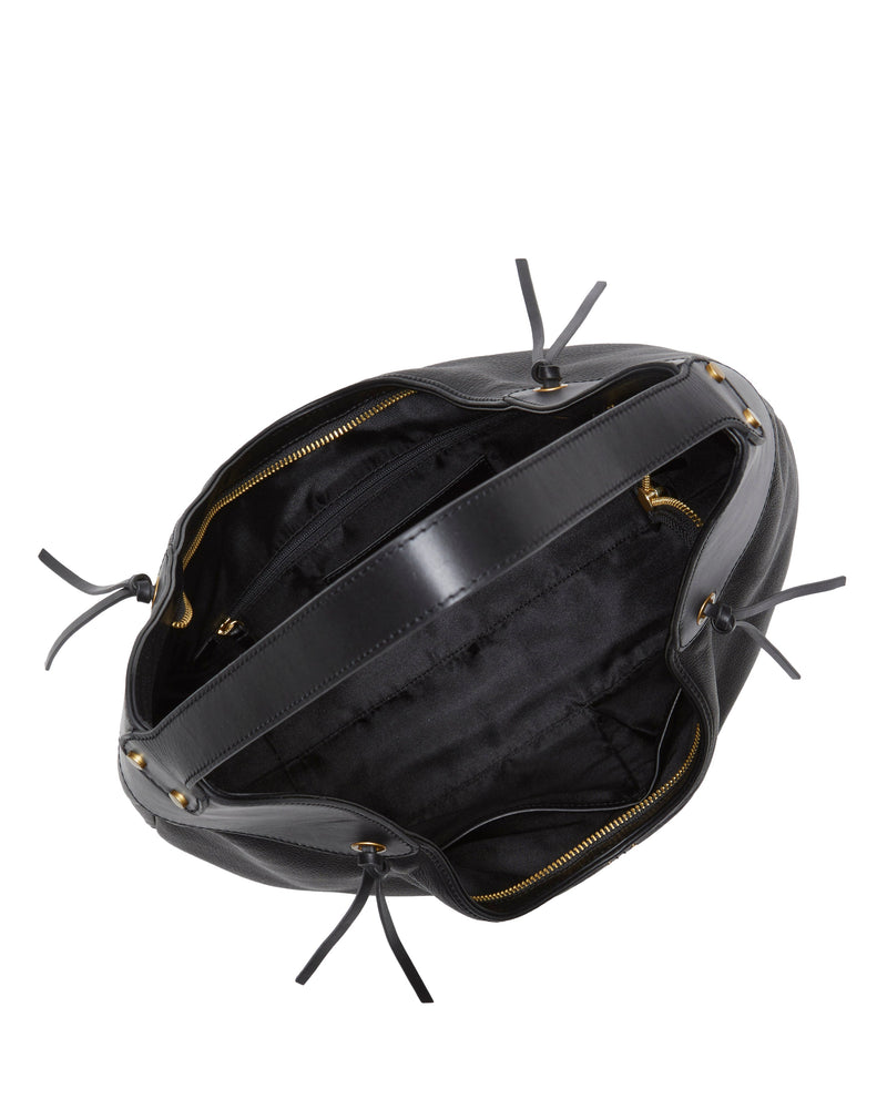 Ganya Hobo Bag Black - Vince Camuto
