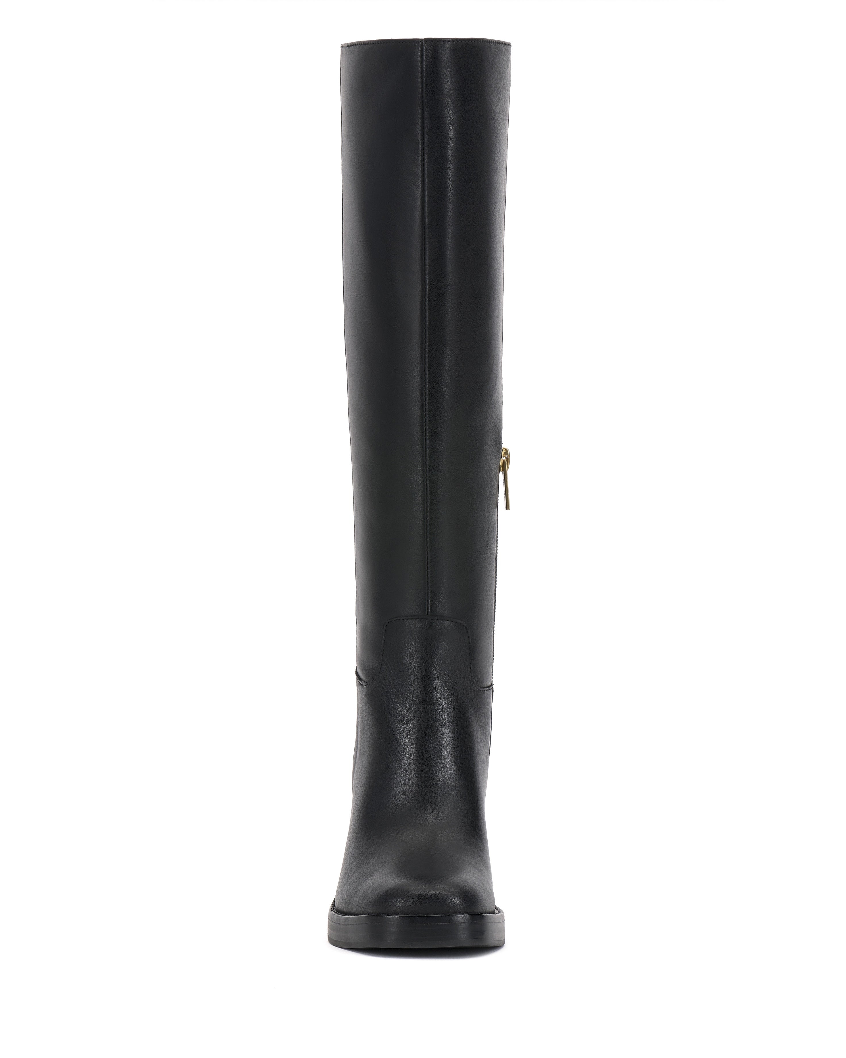 Gibi Knee High Boot - Black - Vince Camuto