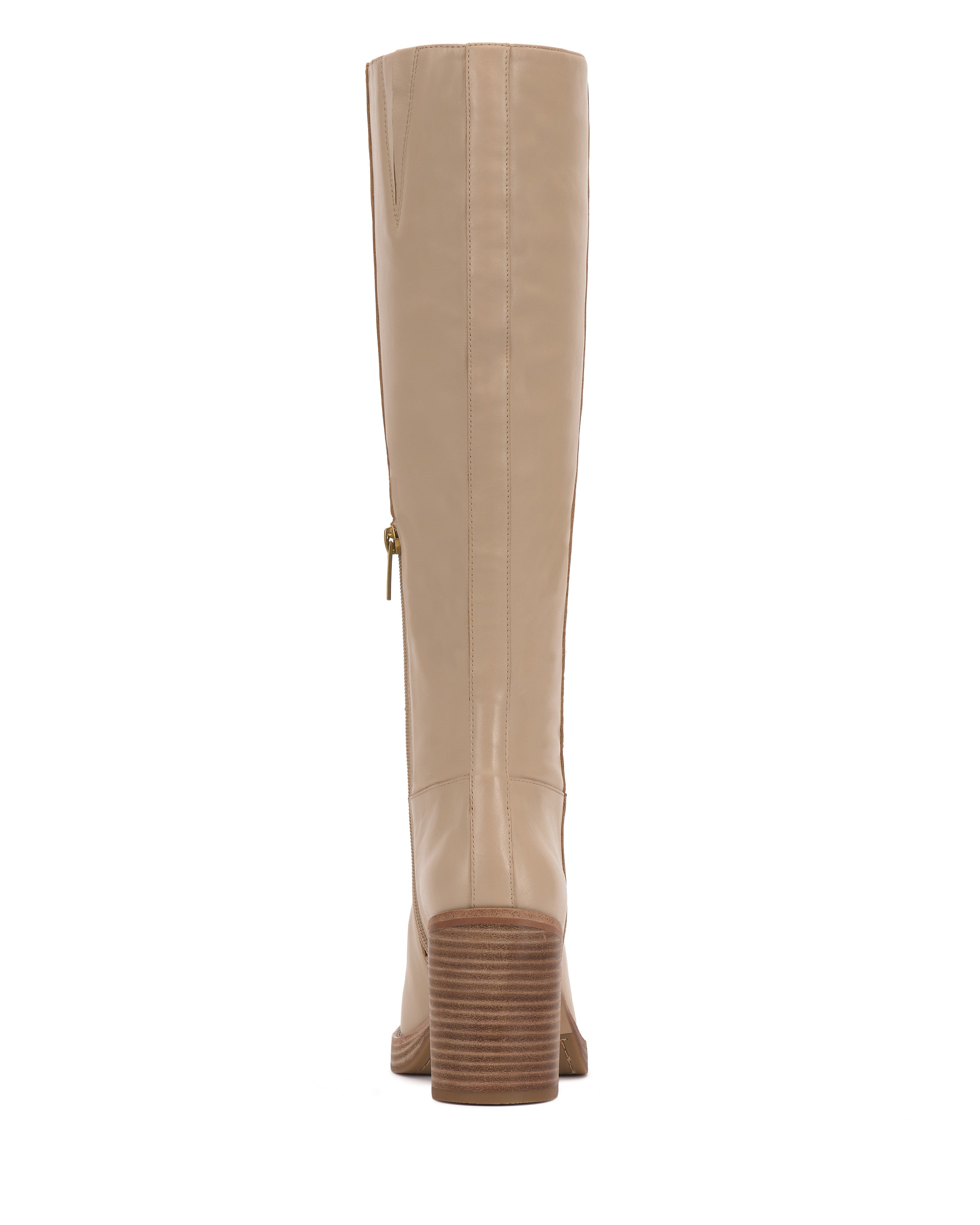 Gibi Wide Calf Knee High Boot - Soft Buff - Vince Camuto