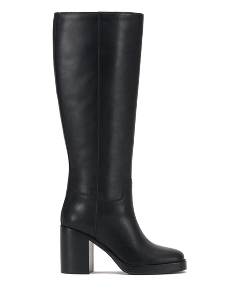 Gibi Knee High Boot - Black - Vince Camuto