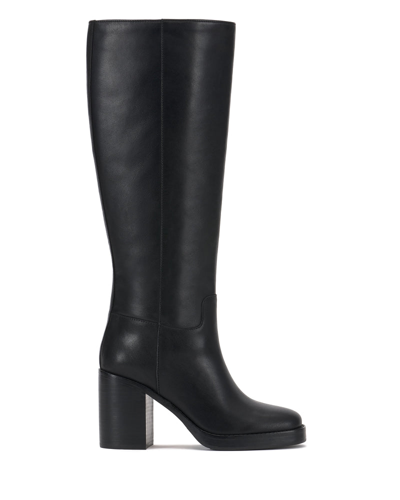Gibi Knee High Boot - Black - Vince Camuto