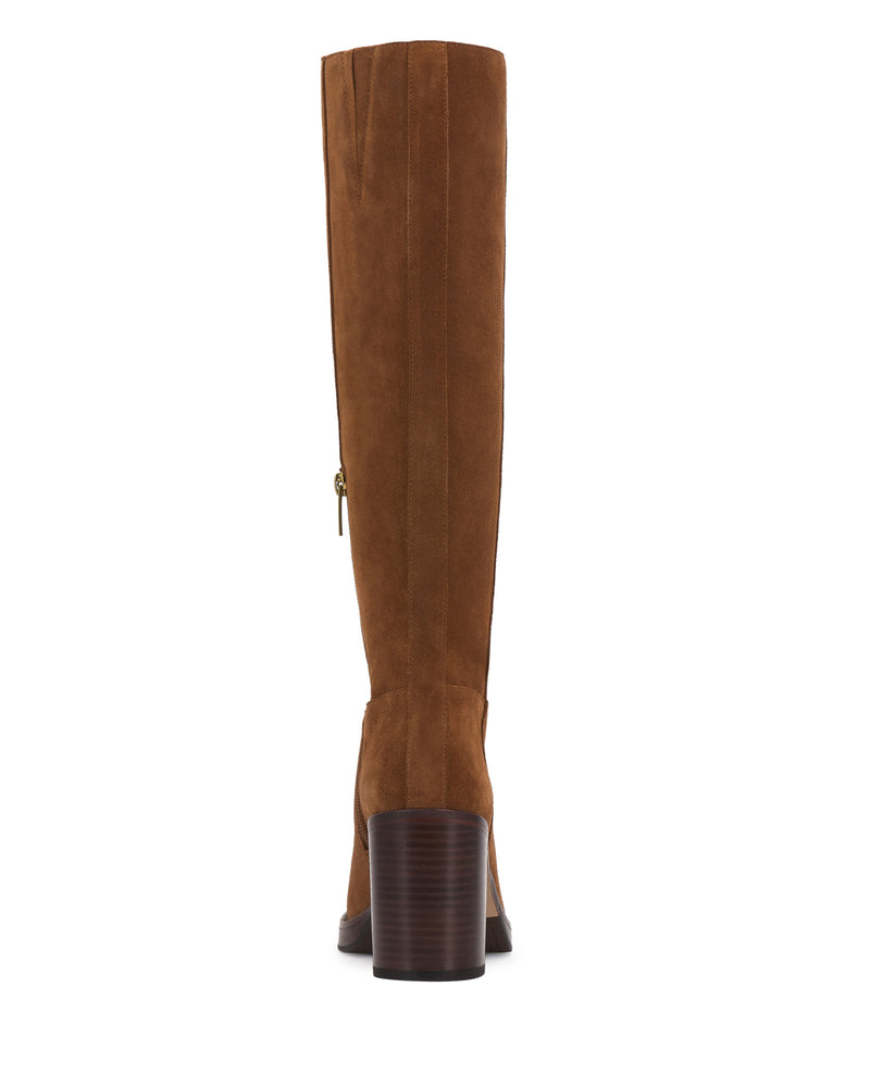 Gibi Extra Wide Calf Knee High Boot - Burnt Sugar - Vince Camuto