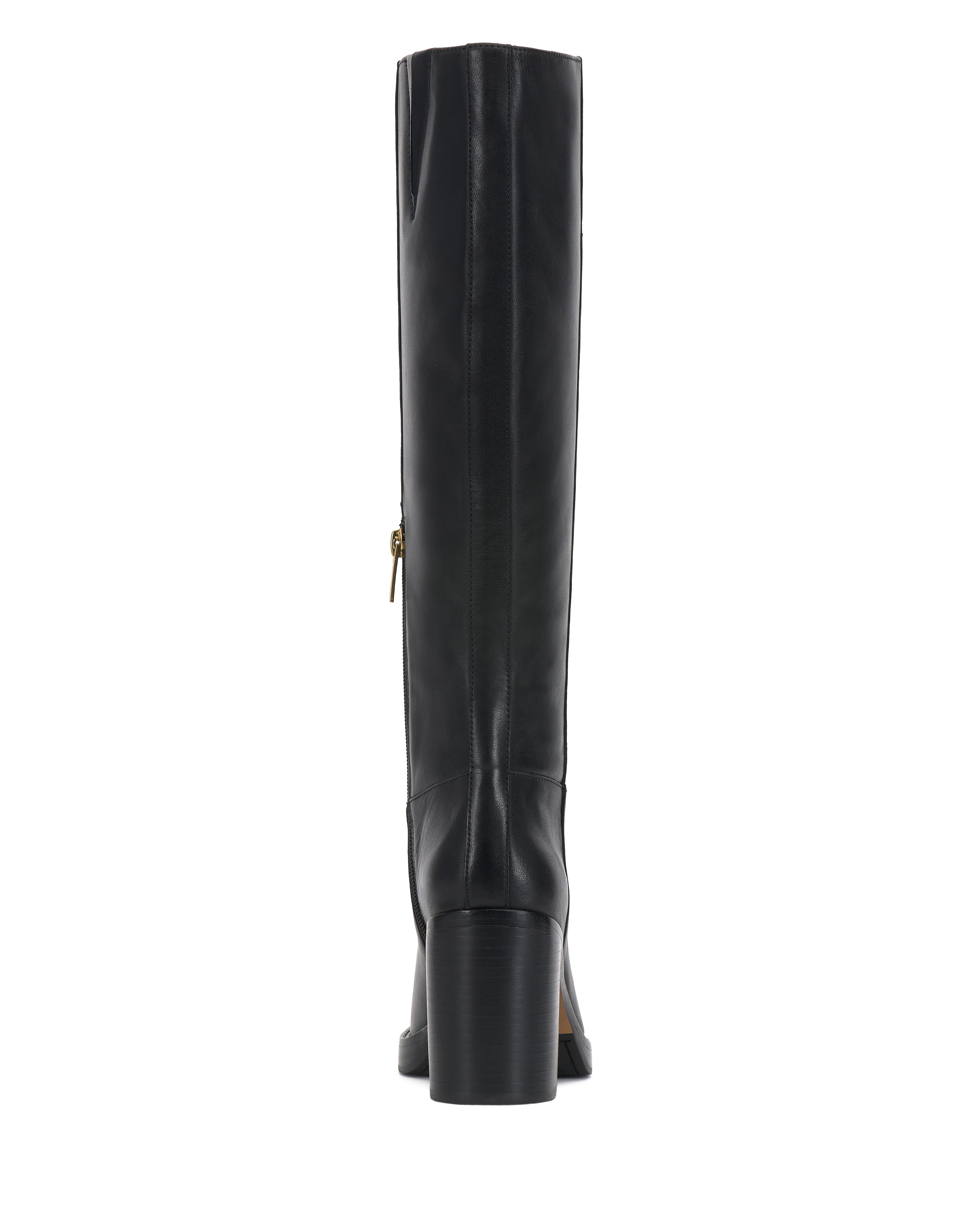 Gibi Knee High Boot - Black - Vince Camuto