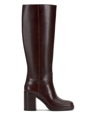 Gibi Knee High Boot - Rich Mahogany - Vince Camuto