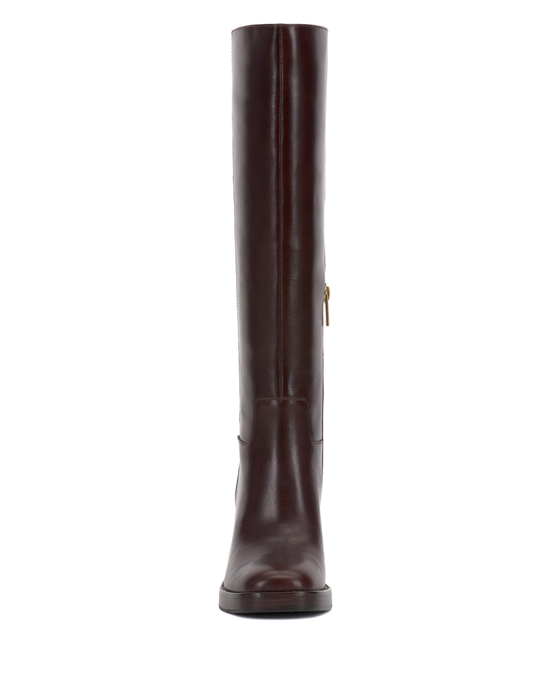 Gibi Knee High Boot - Rich Mahogany - Vince Camuto