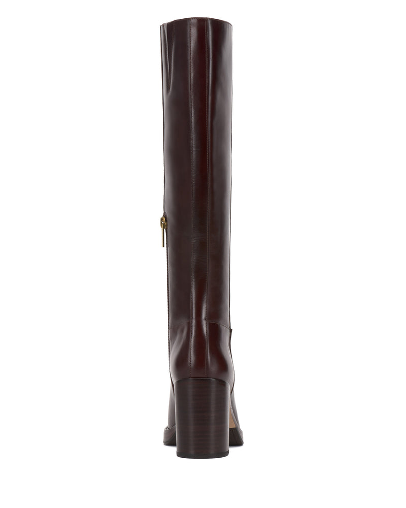 Gibi Knee High Boot - Rich Mahogany - Vince Camuto