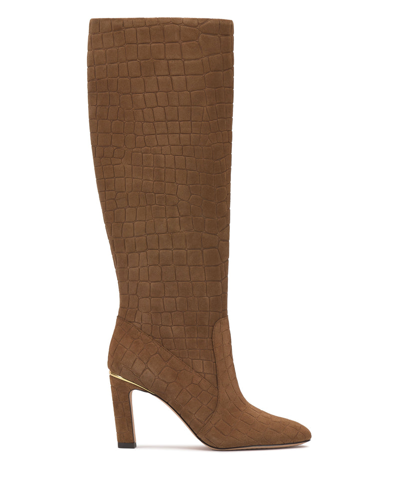 Gylina Wide Calf Knee High Boot - Fawn - Vince Camuto