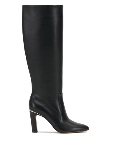 Gylina Extra Wide Calf Knee High Boot - Black - Vince Camuto