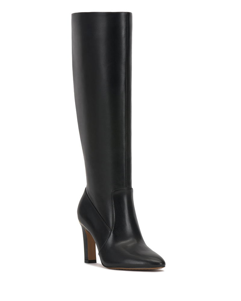 Gylina Extra Wide Calf Knee High Boot - Black - Vince Camuto