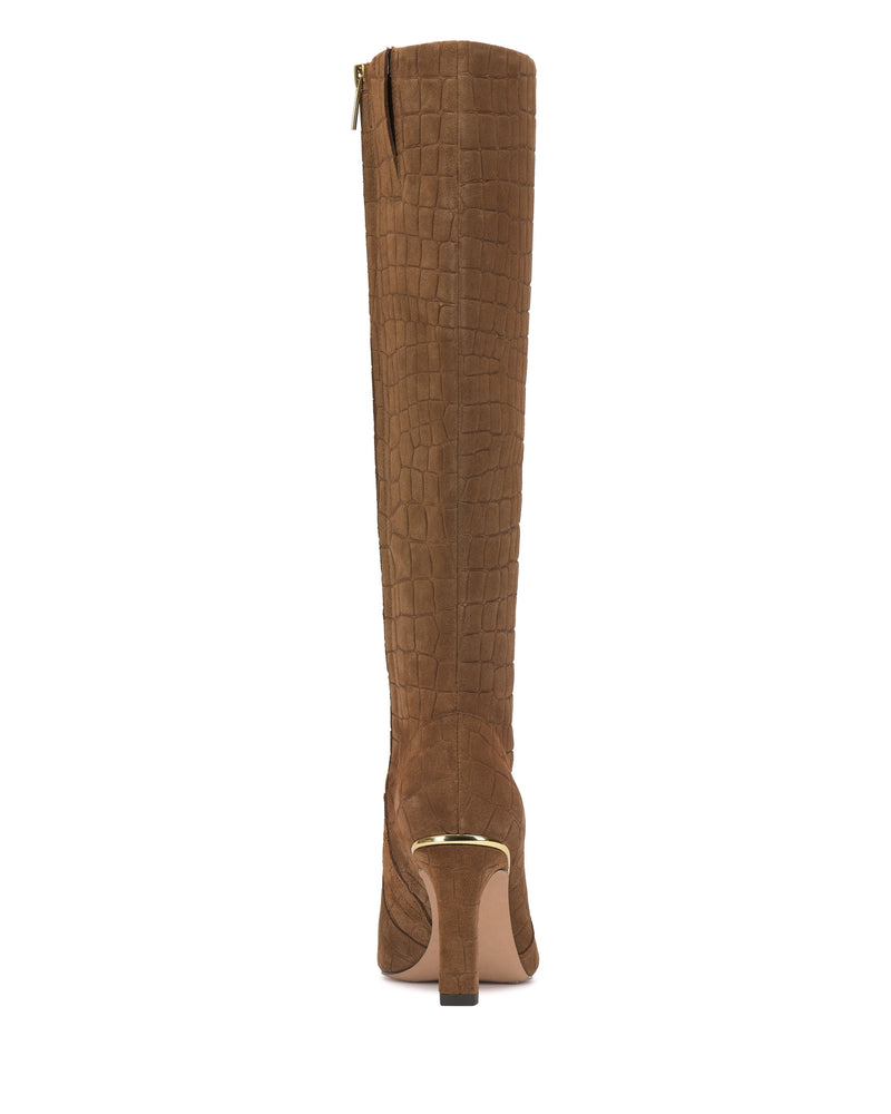 Gylina Extra Wide Calf Knee High Boot - Fawn - Vince Camuto